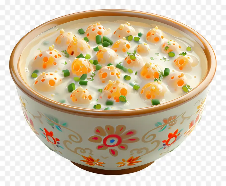 Boondi Raita Raita，Bol à Soupe PNG