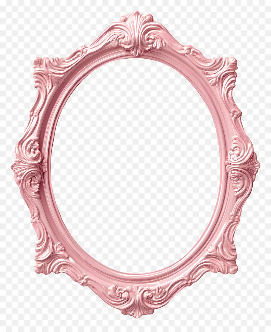 Cadre Simple Rose，Cadre Rose PNG