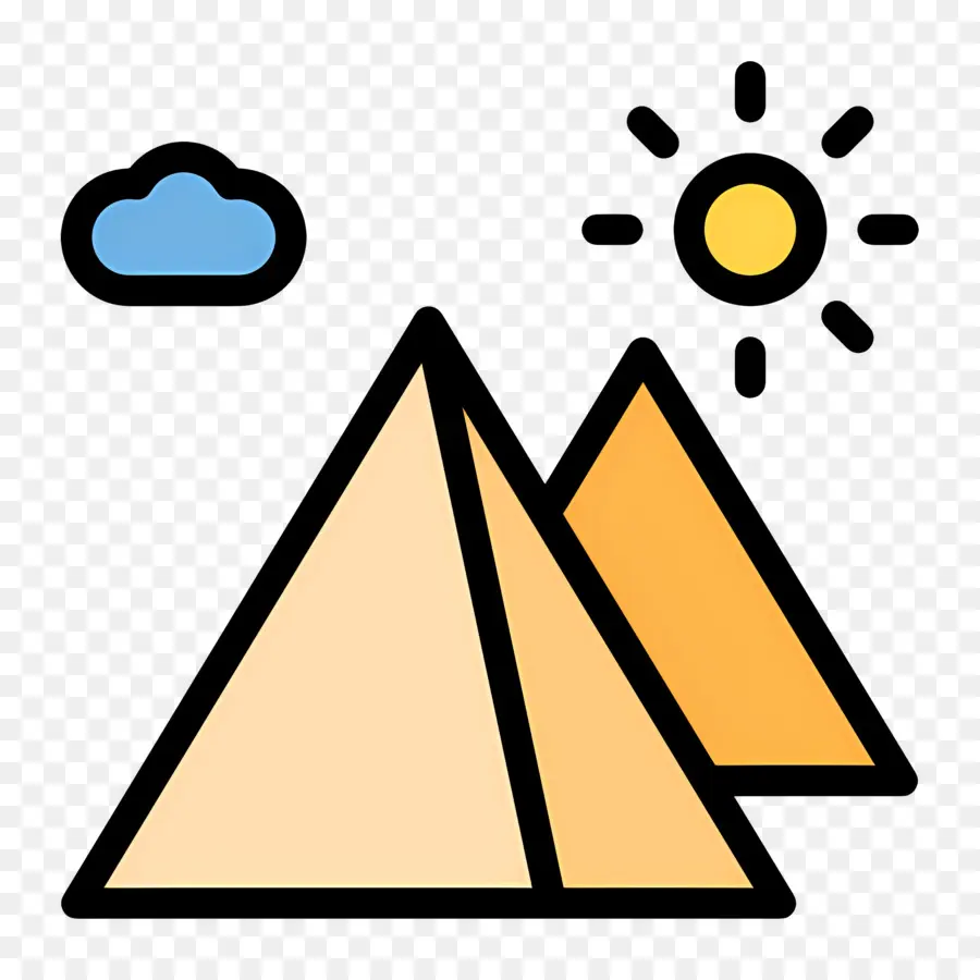 Pyramide，Pyramides PNG