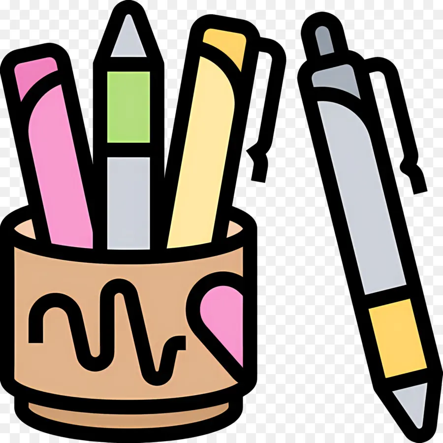 Fournitures Scolaires，Porte Stylo PNG