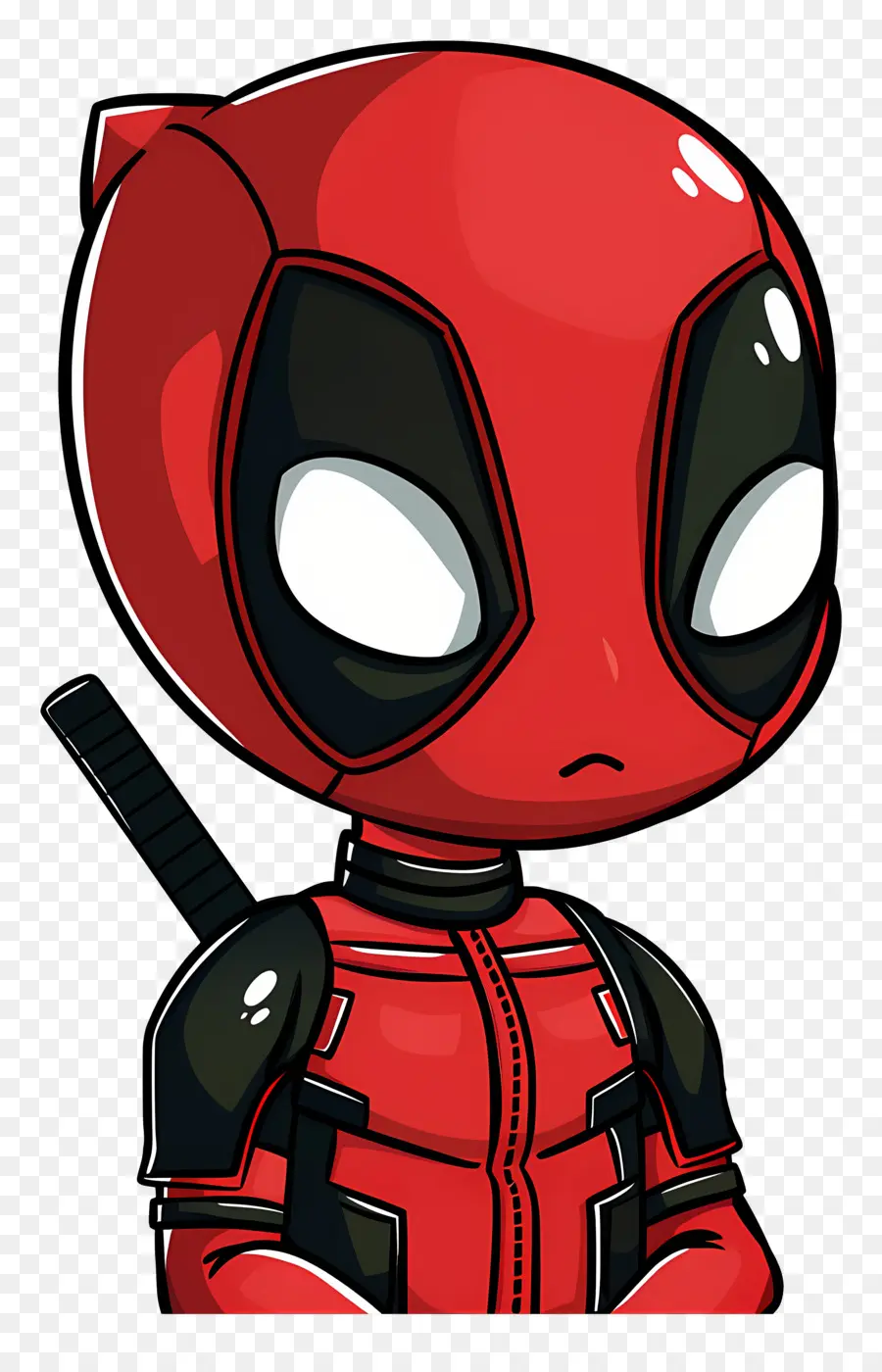 Deadpool Mignon，Super Héros Rouge PNG