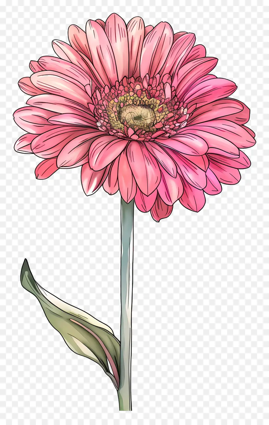 Gerbera Rose，Marguerite PNG