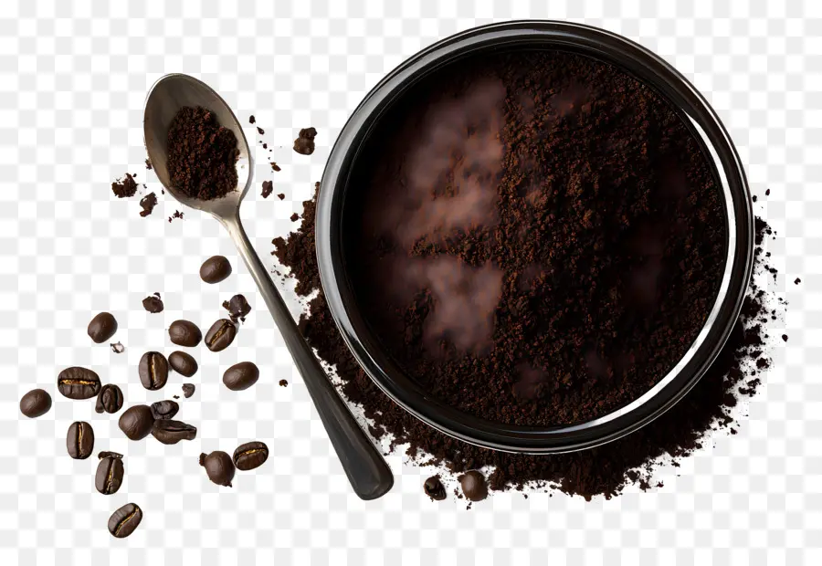 Café En Poudre，Café Moulu PNG