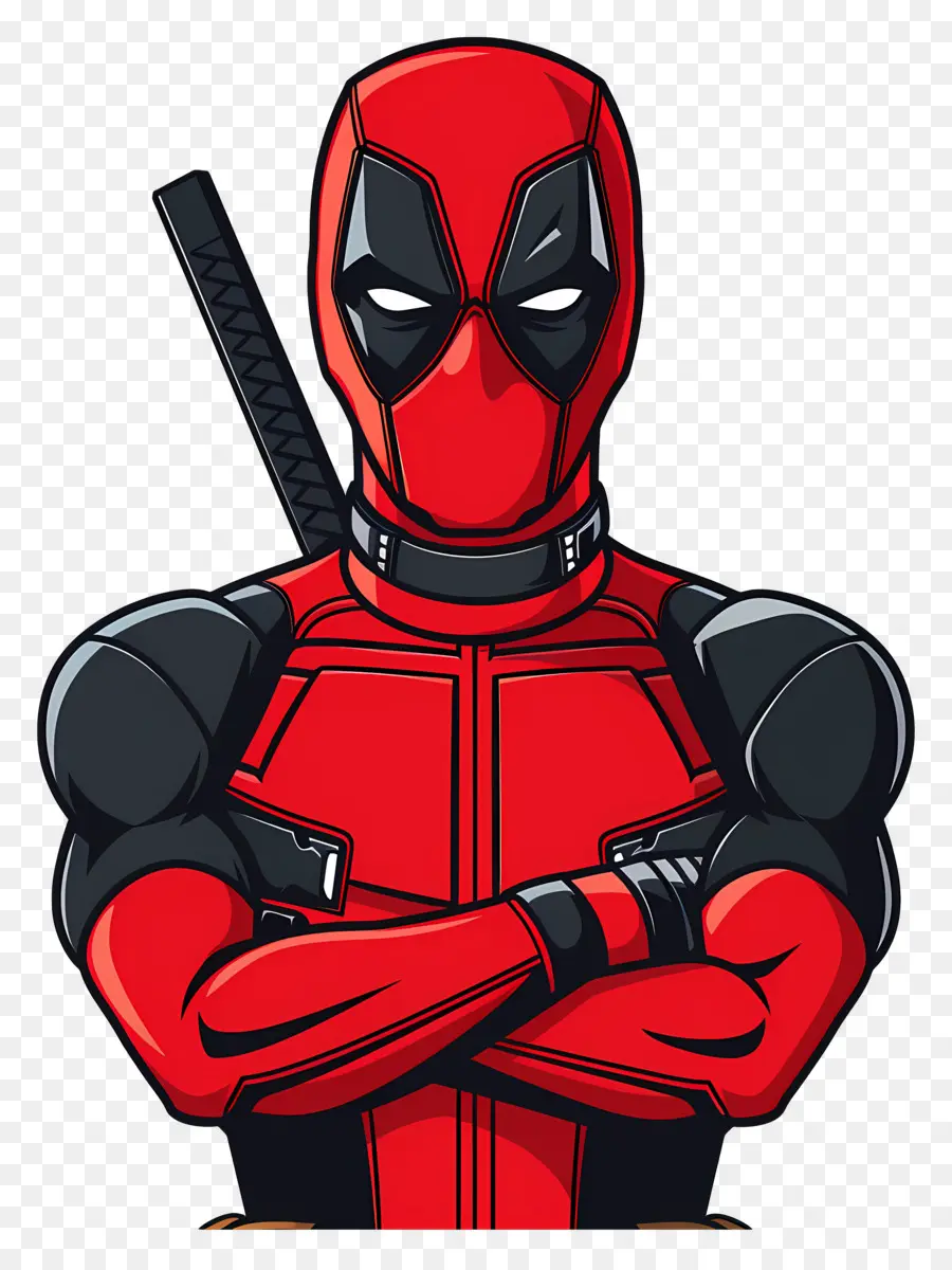 Deadpool Animé，Masque De Super Héros PNG