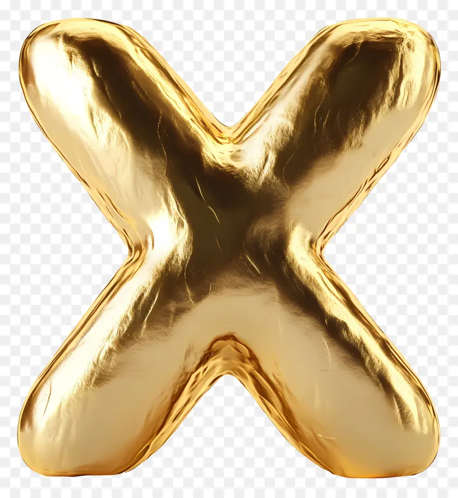 Or X，X Doré PNG