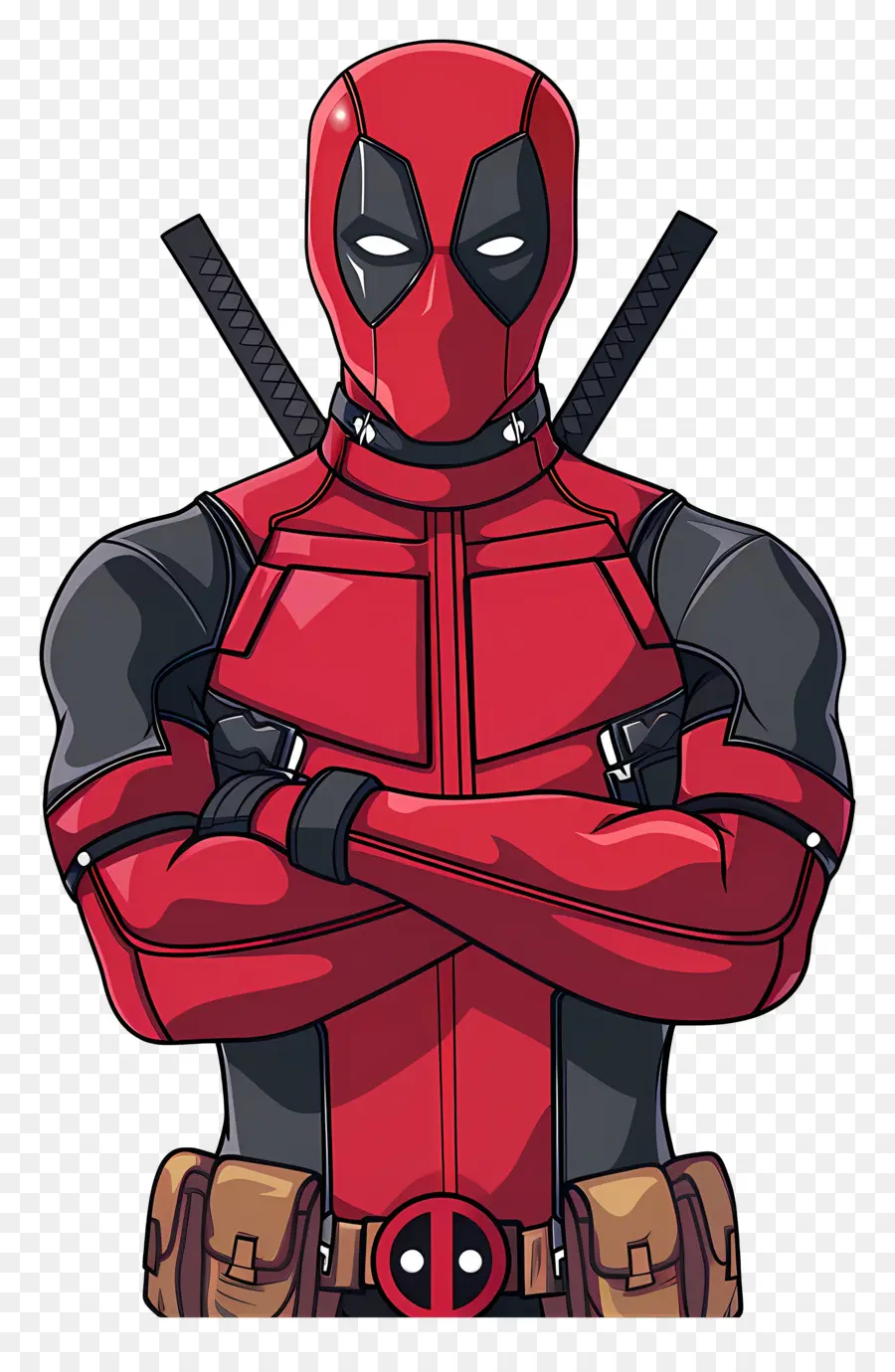 Deadpool Animé，Super Héros Rouge PNG