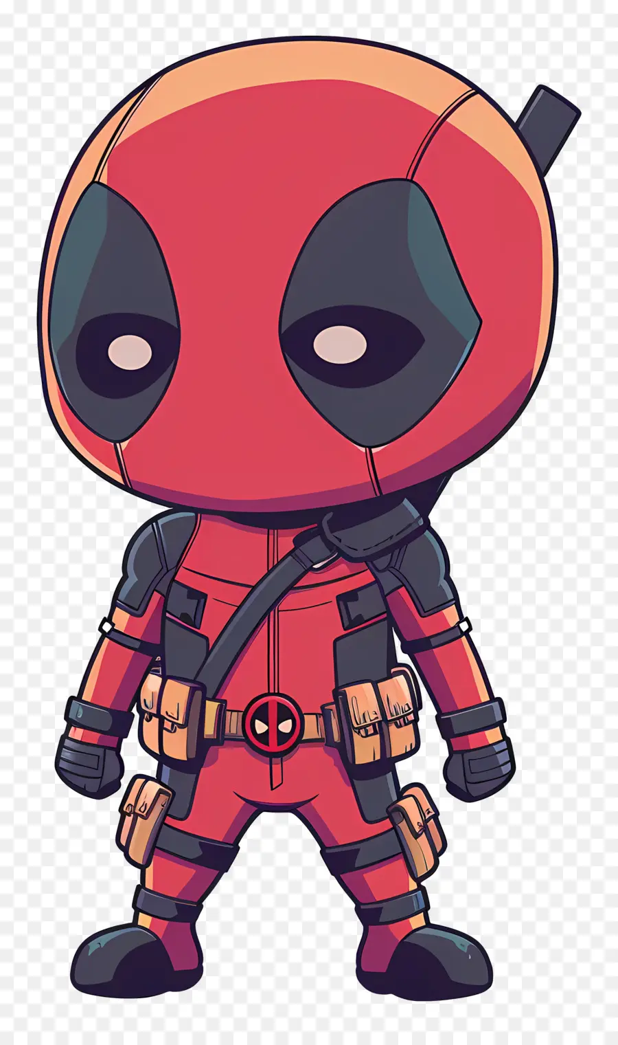 Deadpool Animé，Personnage De Dessin Animé PNG