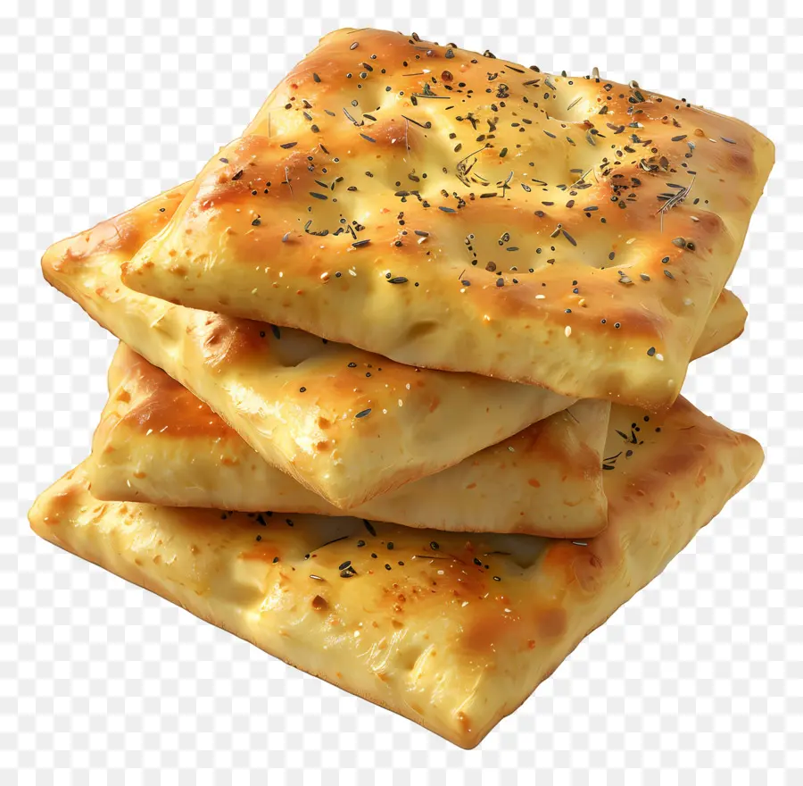 Pain Focaccia，Pâtisserie PNG