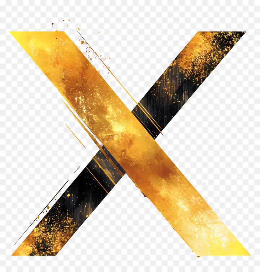 Or X，X Doré PNG