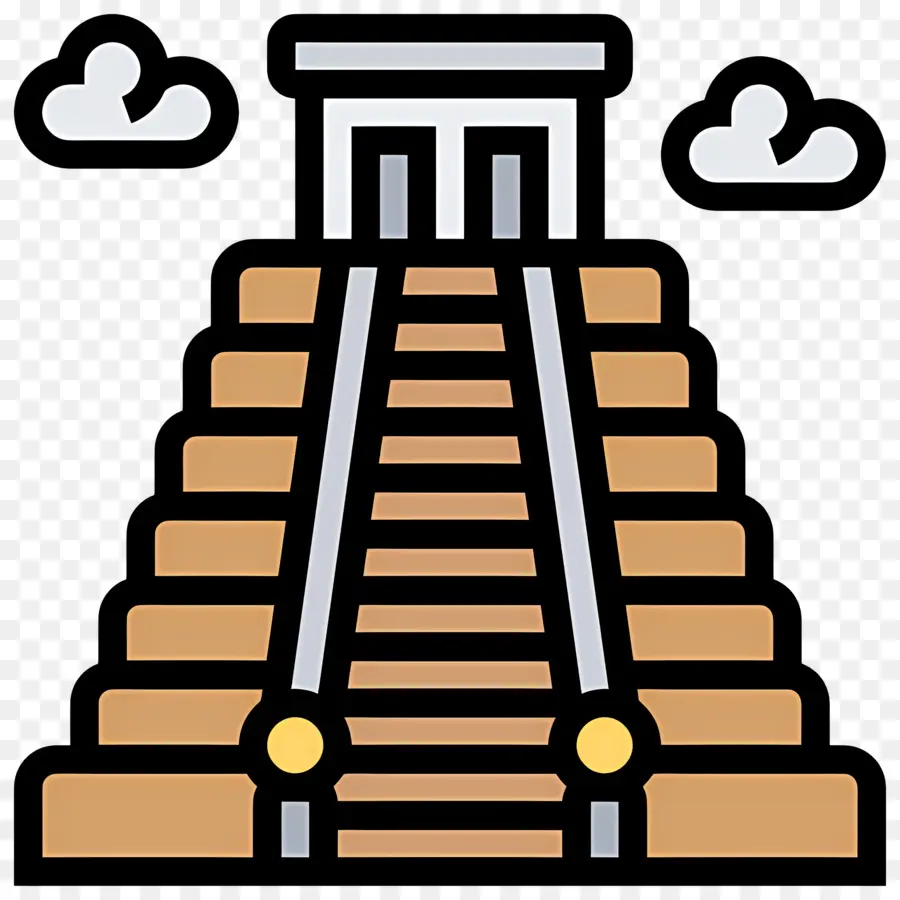 Pyramide，Escaliers PNG