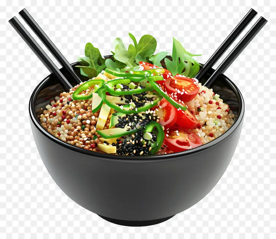 Bol De Quinoa，Bol De Salade PNG