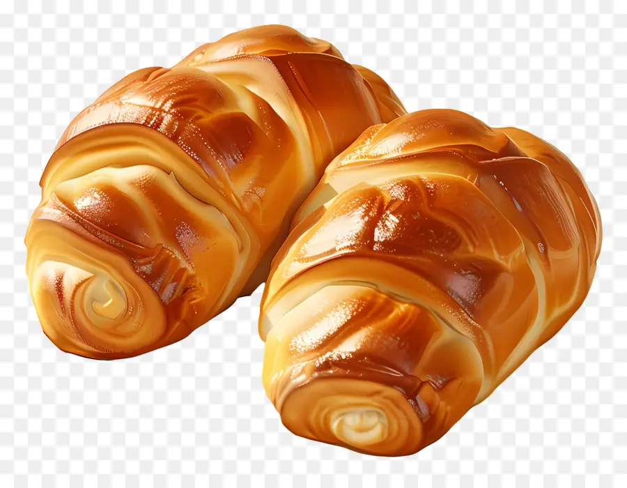 Pain Brioché，Croissants PNG