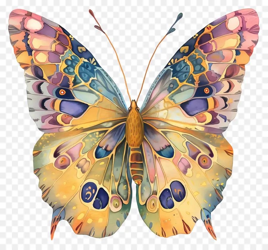 Papillon Pastel，Papillon PNG