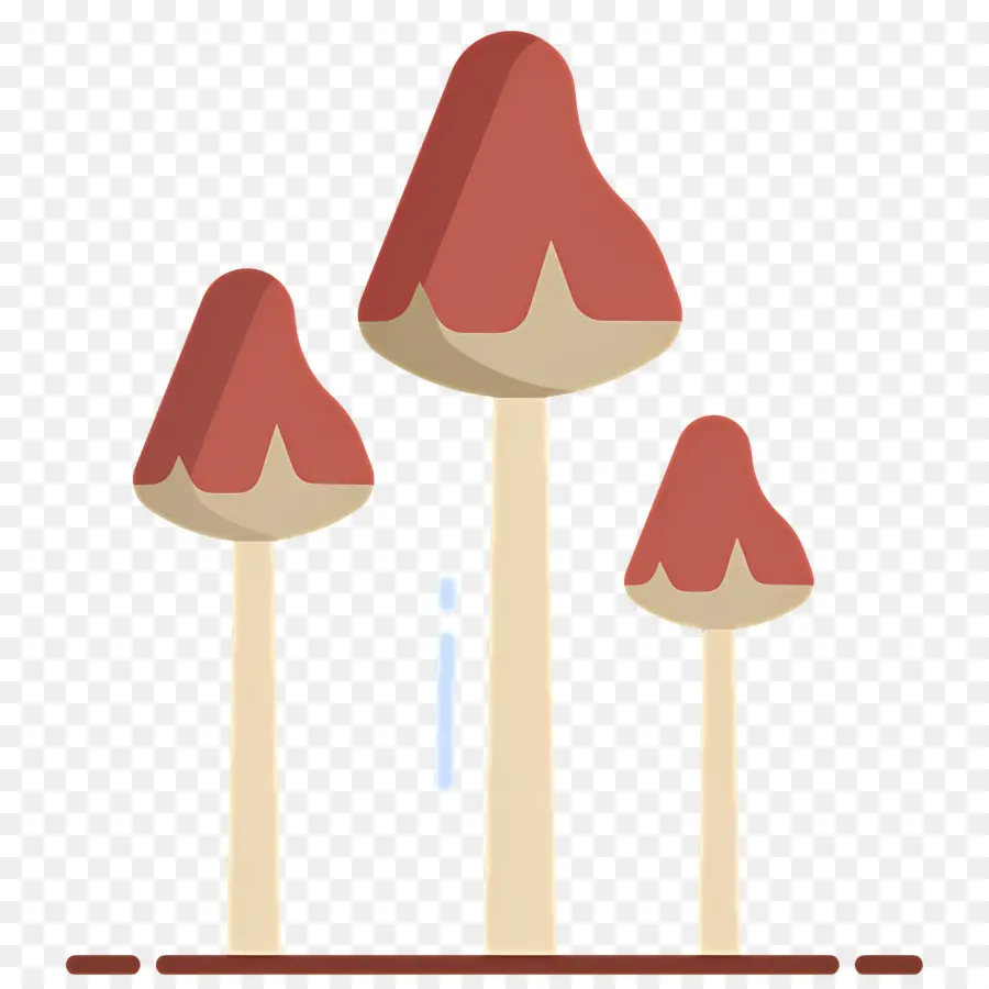 Champignon，Champignons Rouges PNG