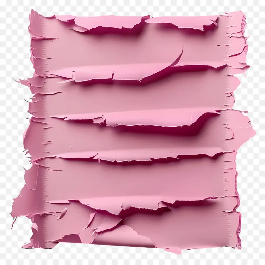 Papier Déchiré Rose，Papier Déchiré PNG