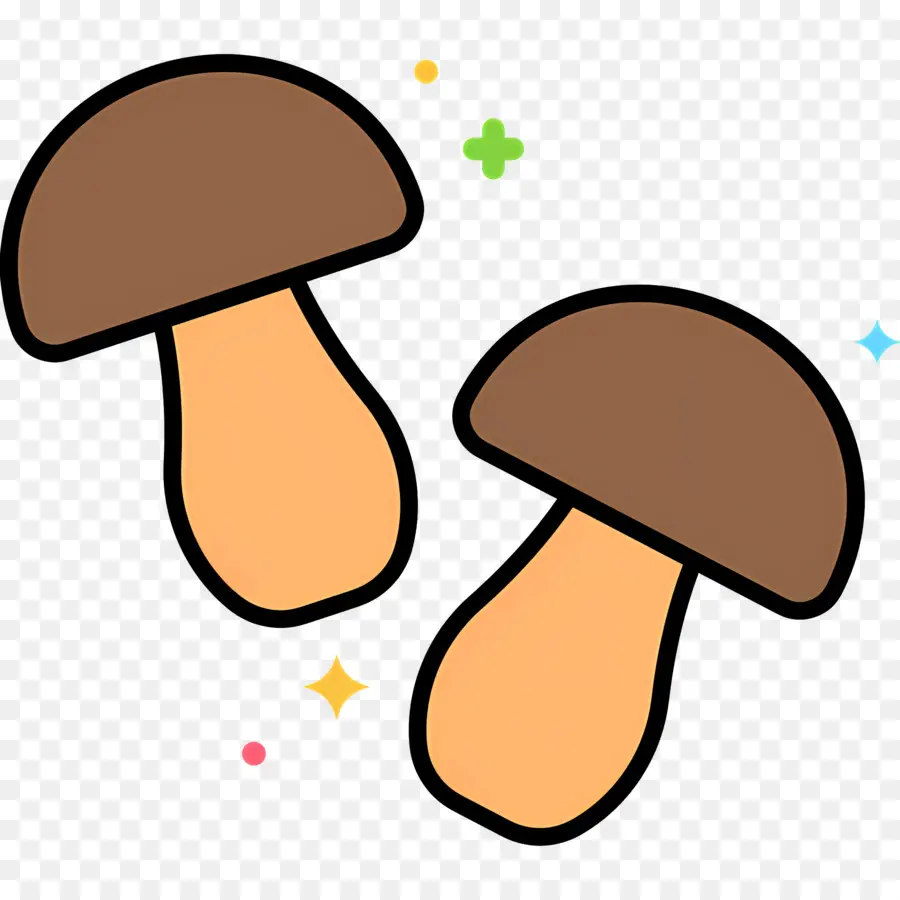 Champignon，Champignons Bruns PNG