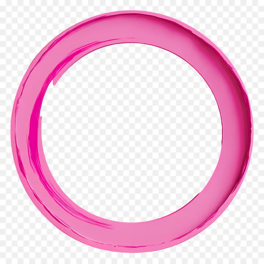 Cadre Cercle Rose，Cercle Rose PNG