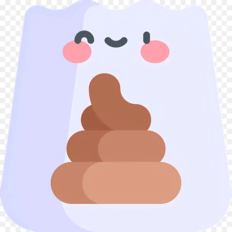 Sac à Crottes，Emoji Caca Mignon PNG