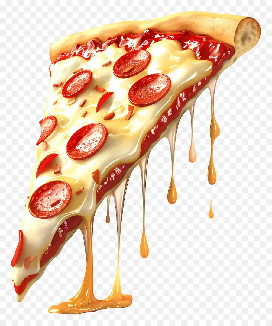 Tranche De Pizza，Fromage PNG