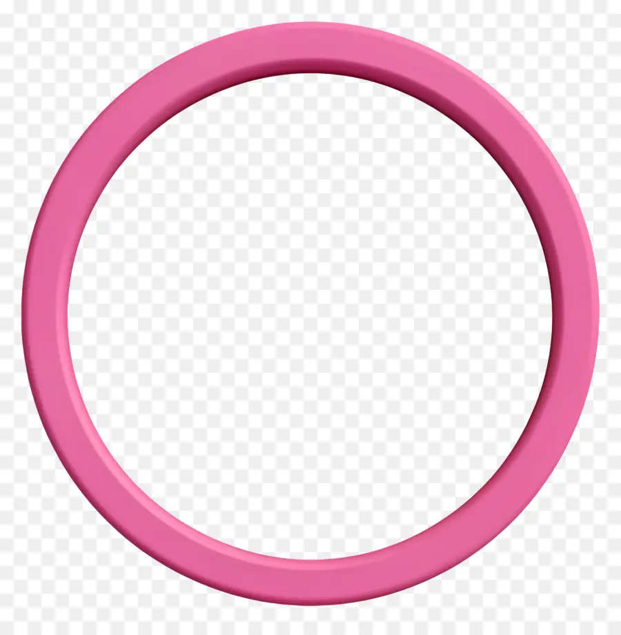 Cadre Cercle Rose，Cercle Rose PNG