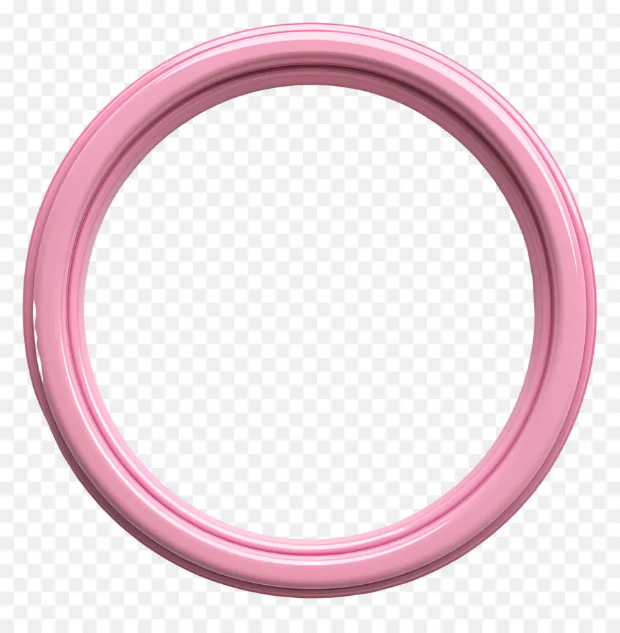 Cadre Cercle Rose，Cercle Rose PNG