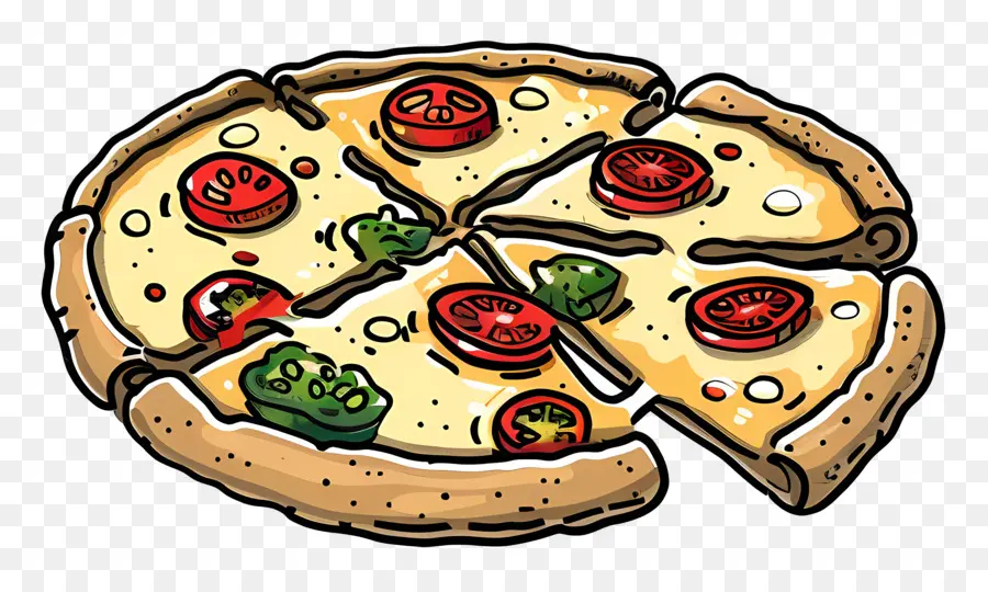 Pizza Grecque，Tranche De Pizza PNG