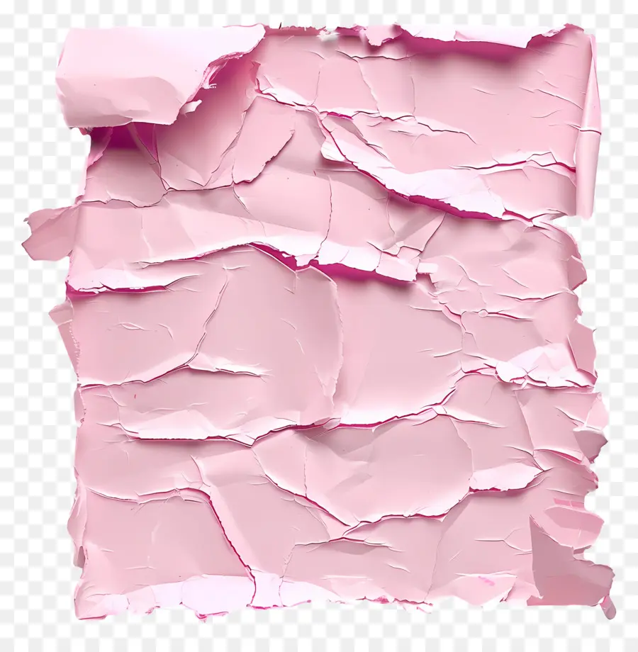 Papier Déchiré Rose，Papier Rose PNG