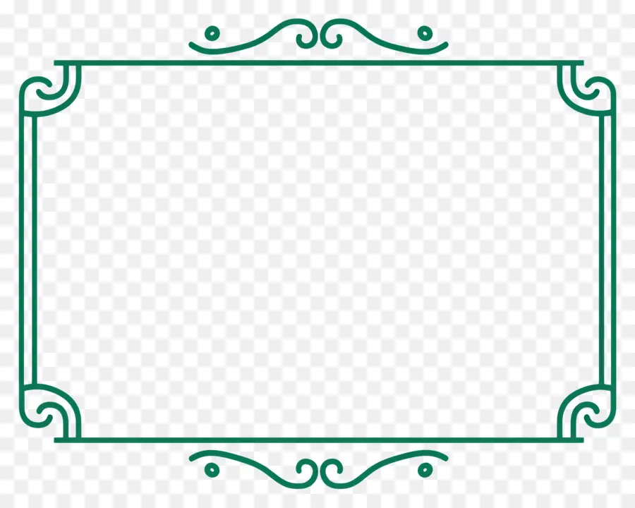 Cadre Simple Rectangle，Cadre Décoratif PNG