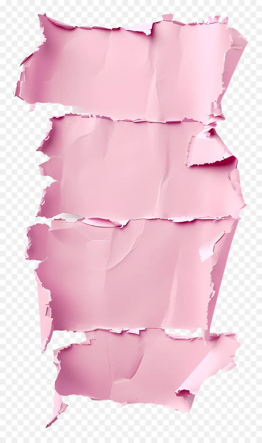 Papier Déchiré Rose，Papier Rose PNG