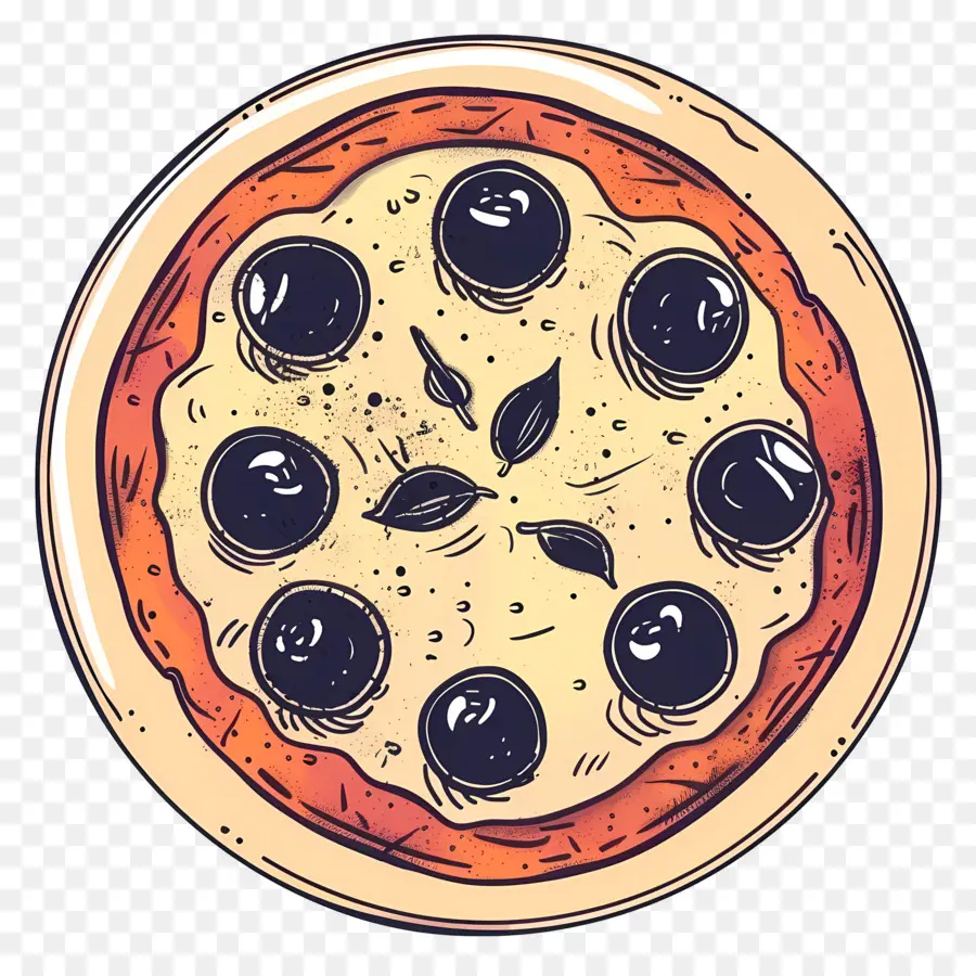 Pizza Grecque，Pizza PNG