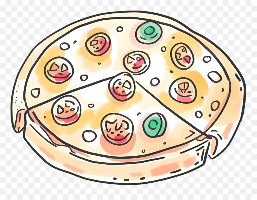 Pizza Grecque，Pizza PNG