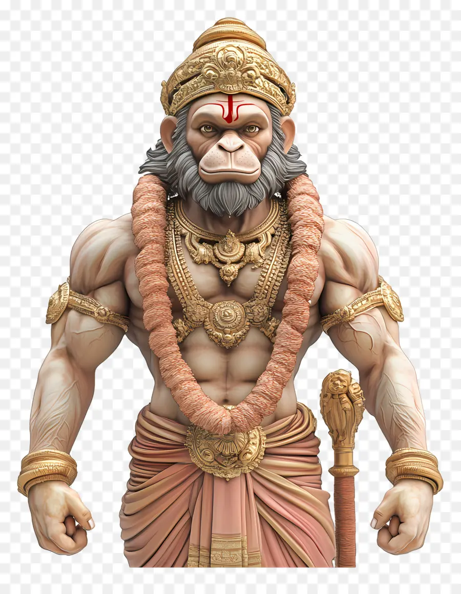 Hanuman，Singe Mythique PNG