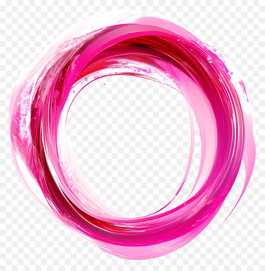 Cadre Cercle Rose，Cercle Rose PNG