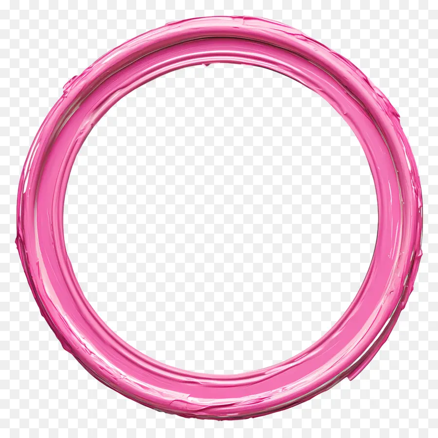 Cadre Cercle Rose，Cercle Rose PNG