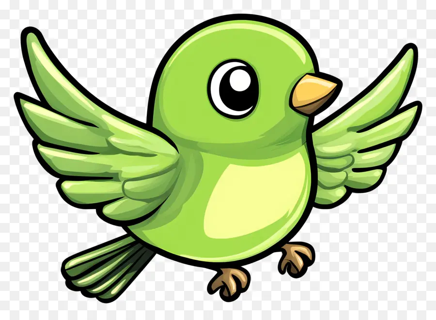 Oiseau Flappy，Oiseau Vert PNG