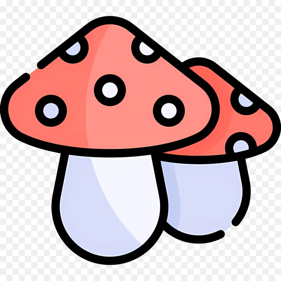 Champignon，Rouge PNG