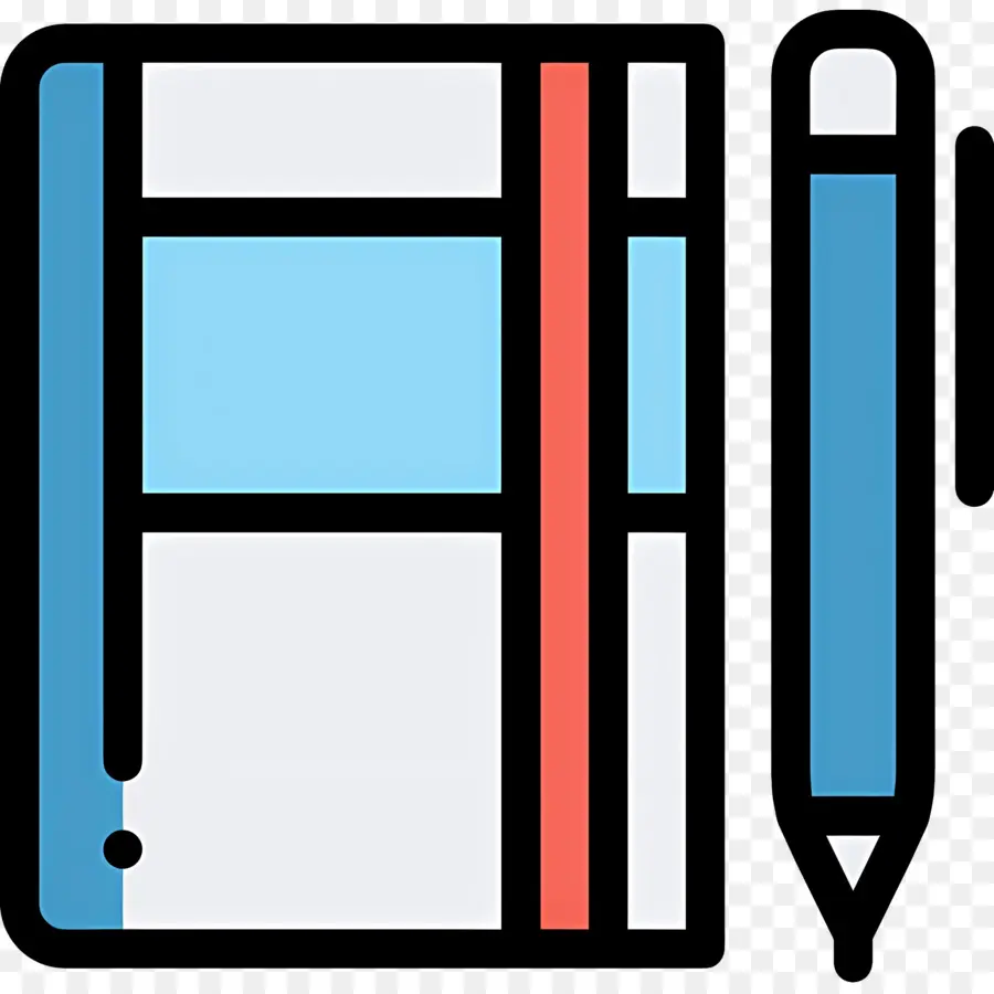 Carnet De Notes，Carnet Et Crayon PNG