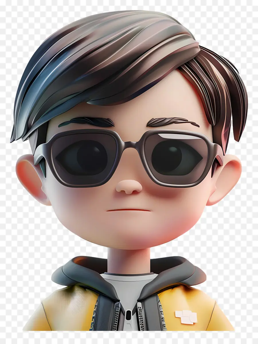 Avatar De Garçon 3d，Garçon De Dessin Animé PNG