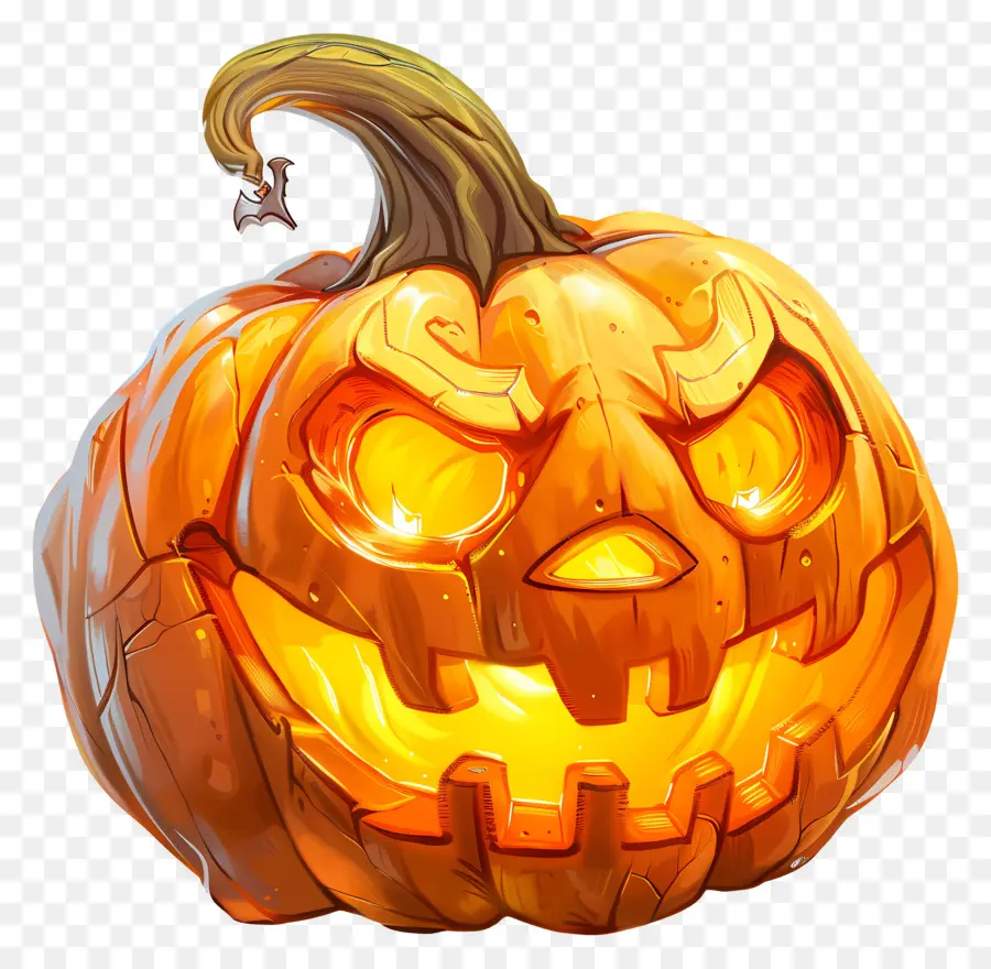 Citrouille D'halloween Animée，Jack O' Lanternes PNG