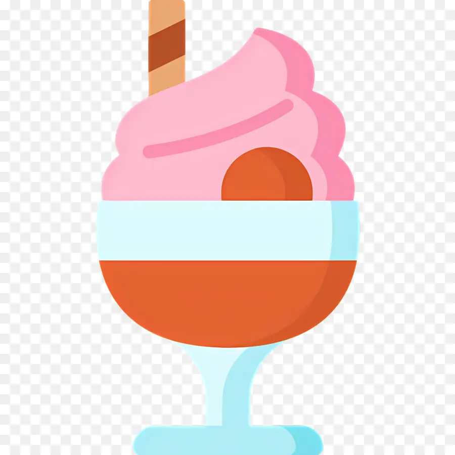 Coupe Glacée，Dessert PNG