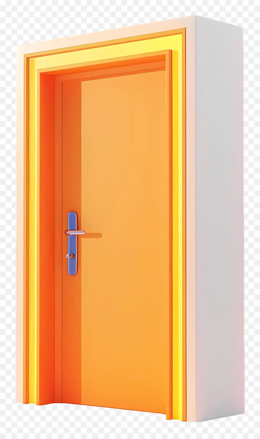 Porte Moderne Modèle 3d，Porte PNG