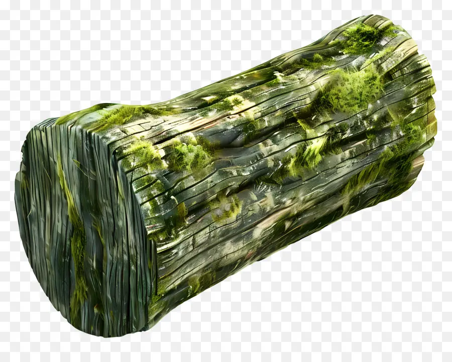 Bûche Moussue，Bois PNG