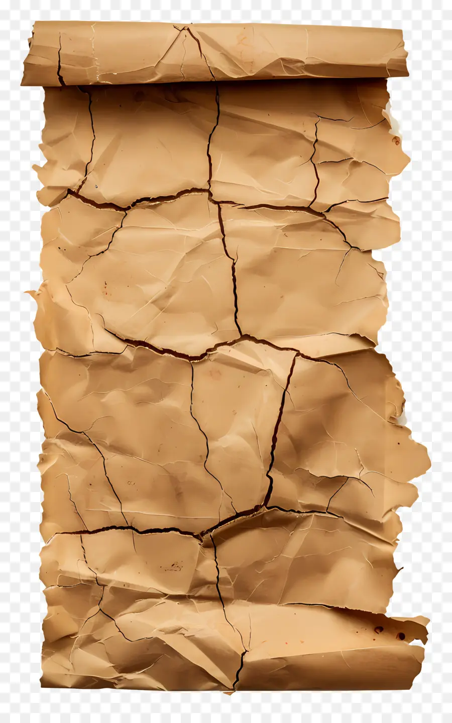 Papier Déchiré Vintage，Papier Froissé PNG