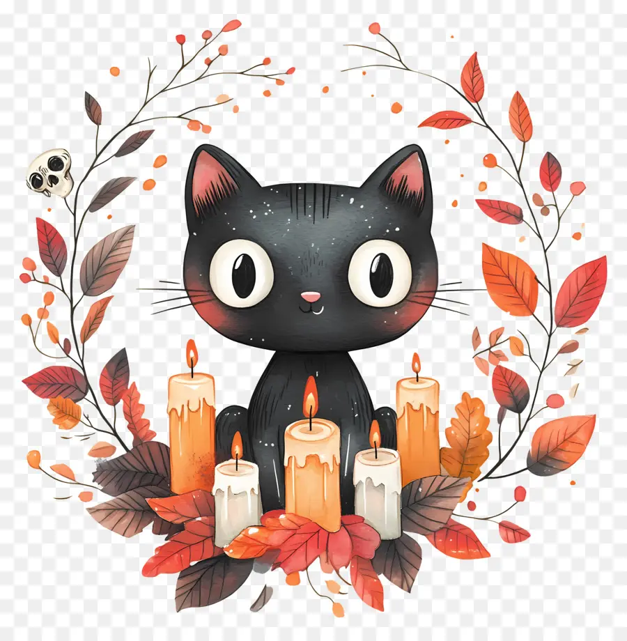 Chat Noir D'halloween，Chat Noir PNG