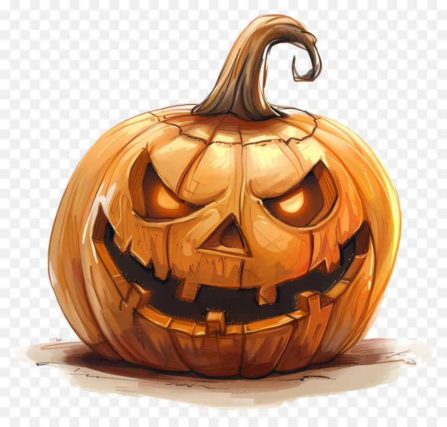 Citrouille D'halloween Animée，Jack O' Lanternes PNG