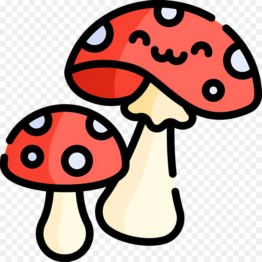 Champignon，Champignons Mignons PNG