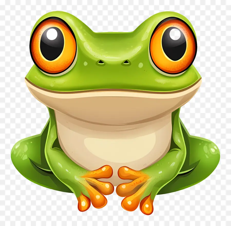 Grenouille De Dessin Animé，Grenouille PNG