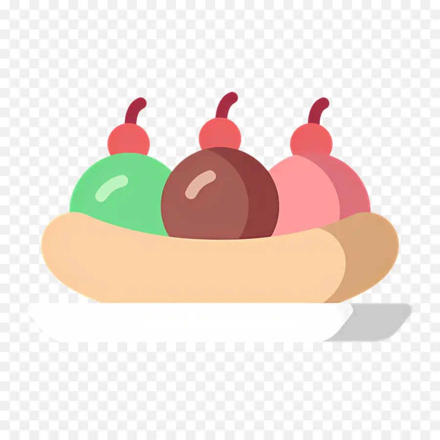 Coupe Glacée，Dessert PNG