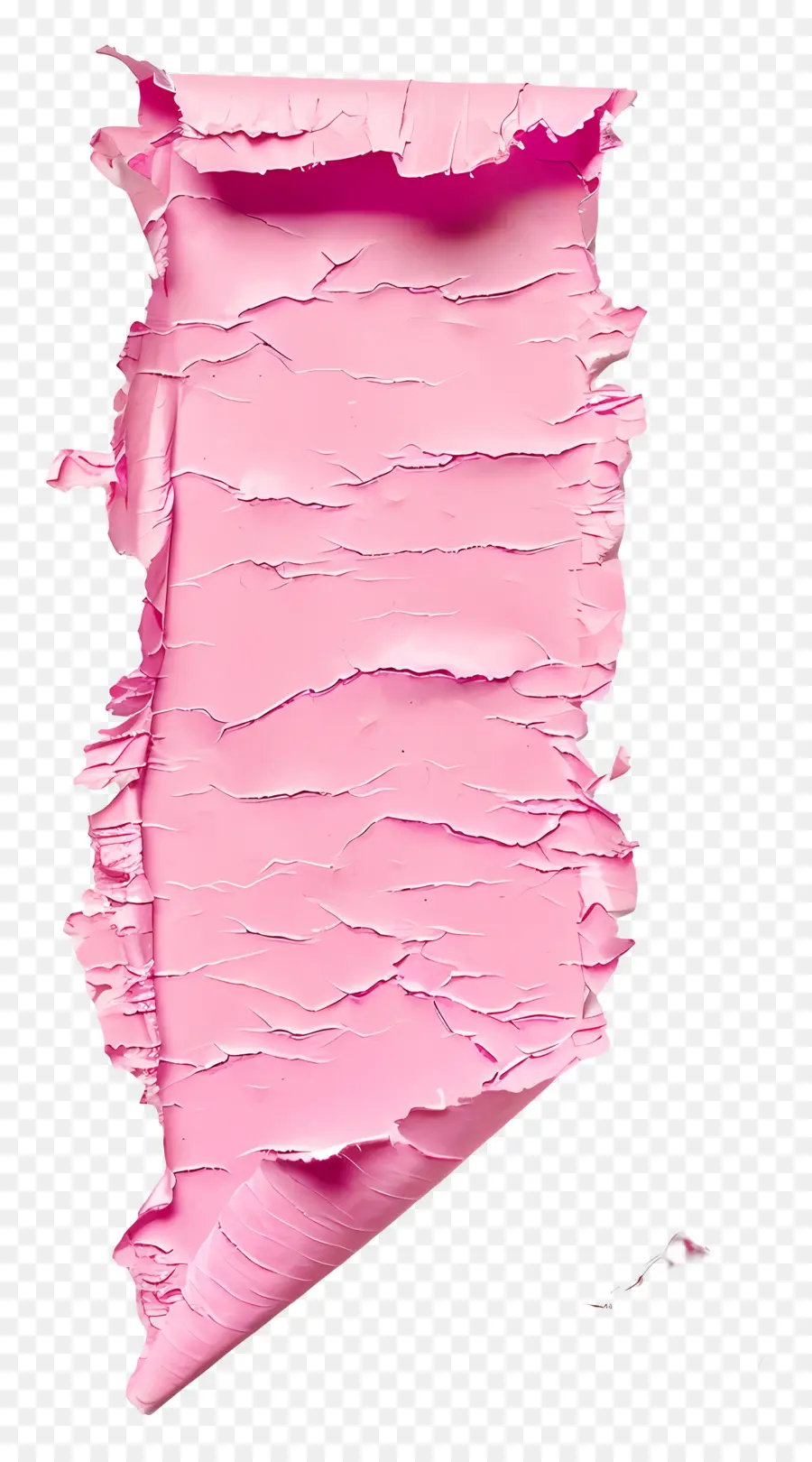 Papier Déchiré Rose，Déchiré PNG