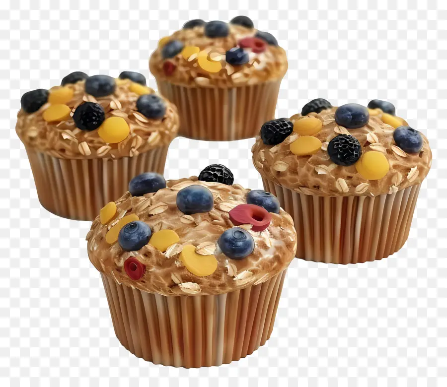 Muffins à L'avoine，Muffins PNG